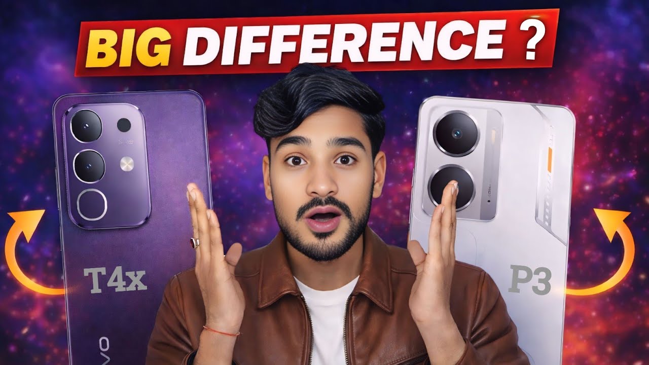 Vivo T4x vs Realme P3 Full Comparison & Detailed Review ⚡
