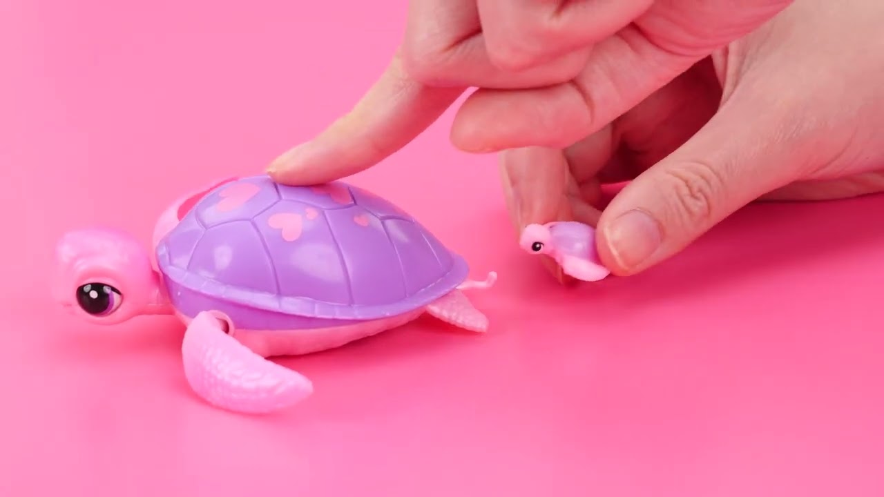 Zuru Pets Alive Mama Turtle & Baby Surprise