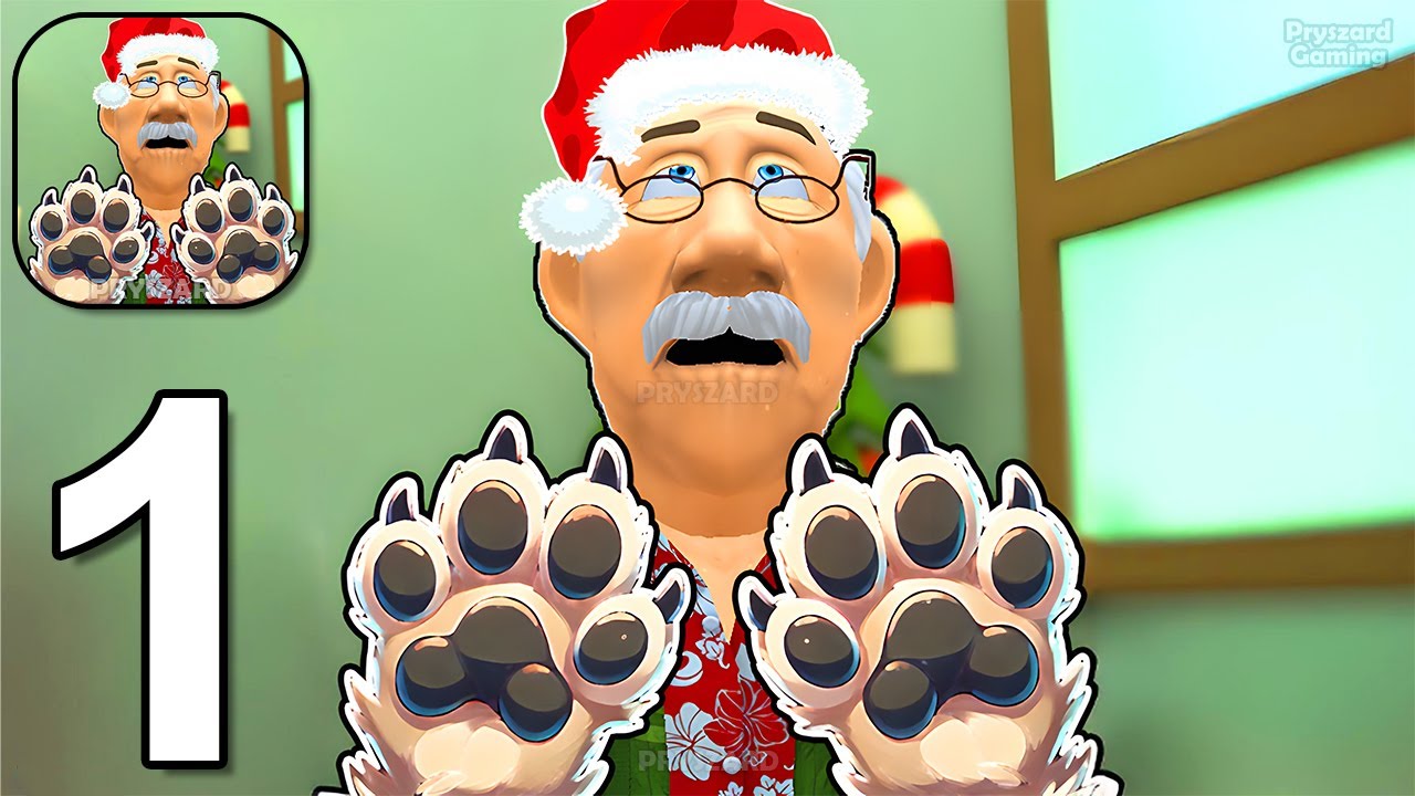 Raccoon Pranker and Grandpa - Gameplay Walkthrough Part 1 Raccoon Chaos Prankster Annoying Neighbors