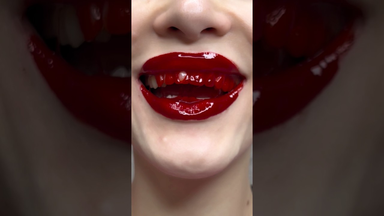 Gel lipstick with permanent effect #makeup #lipstick #permanentmakeup #beauty