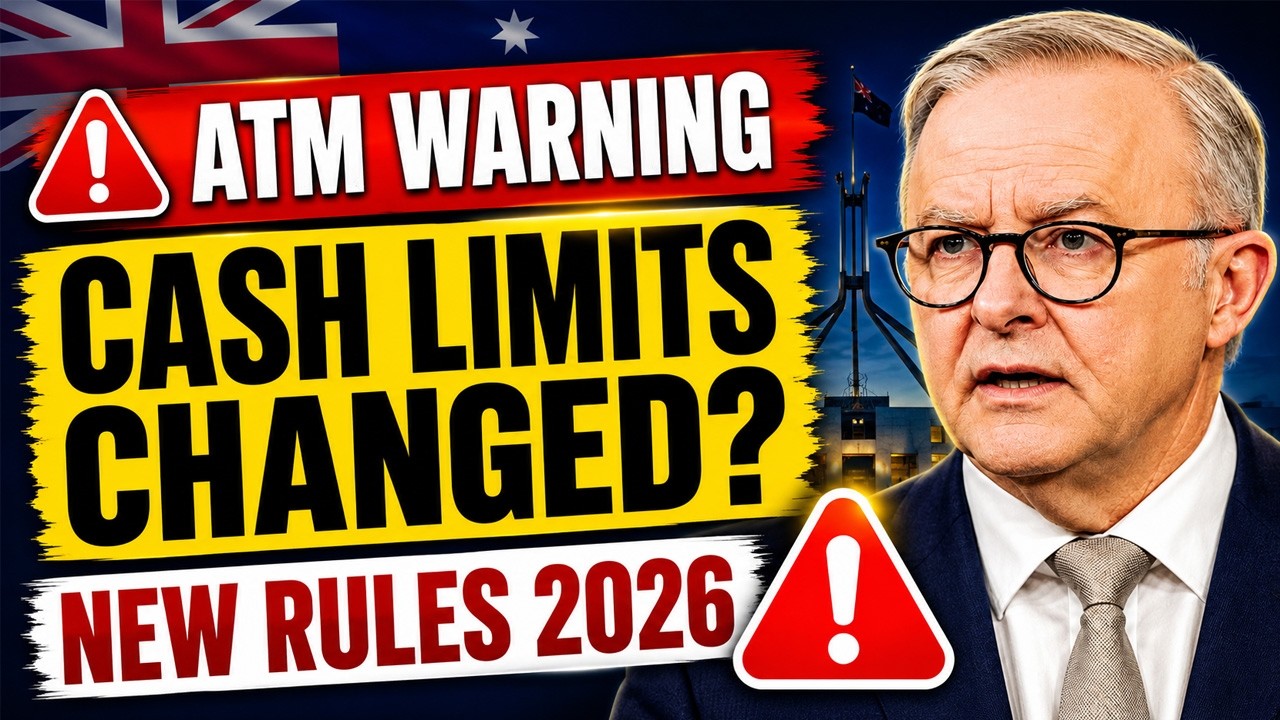 🚨 Australian Banks New ATM Rules | Cash Withdrawal Limits Changed From Monday Explained