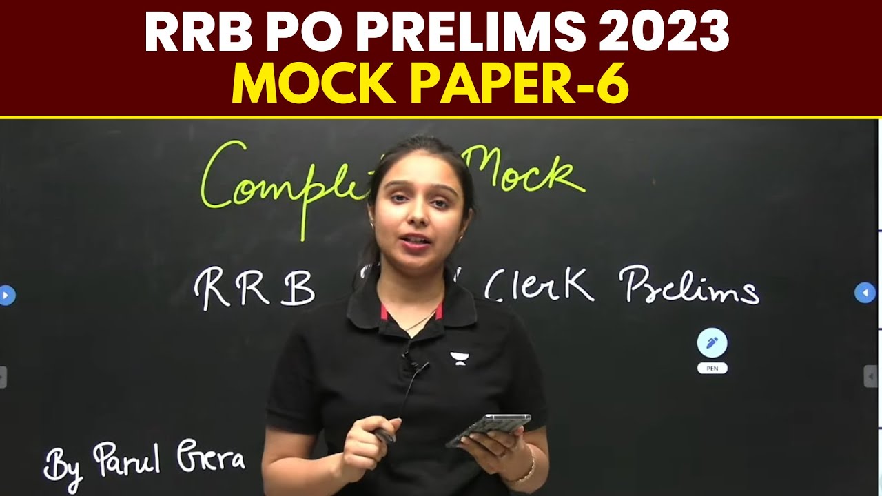 Complete Mock Test- 6 | Reasoning | RRB PO Prelims 2023 | Parul Gera | Puzzle Pro