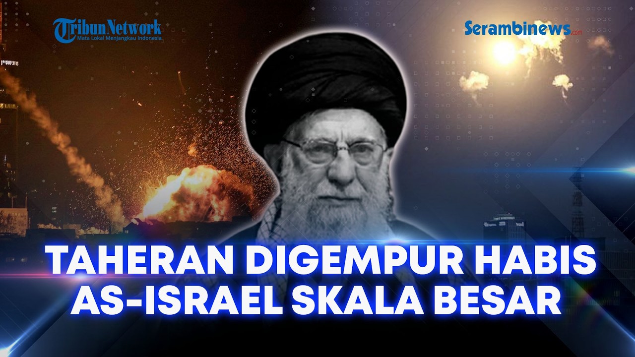 🔴 Langit Teheran Membara! Serangan Besar AS–Israel Guncang Ibu Kota Iran di Hari ke-7 Perang