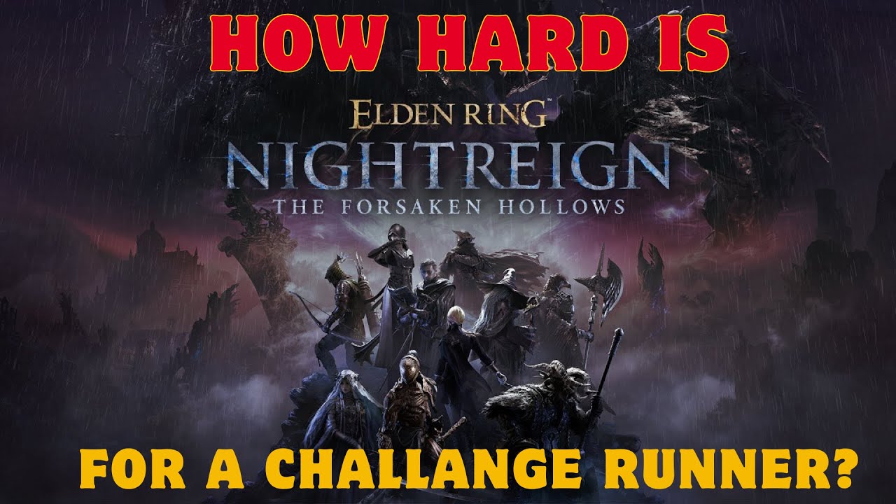 How Hard is Nightreign DLC For A Challenge Runner? #soulslike #eldenringnightreign #fromsoftware