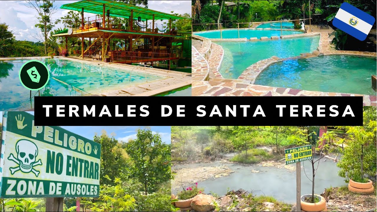 Termales de Santa Teresa en El Salvador 2021 | Visitando AGUAS TERMALES EN  Sta Teresa (hot springs)