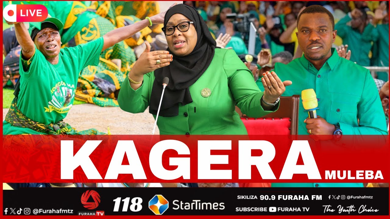 LIVE! MGOMBEA URAIS KUPITIA CCM, DKT. SAMIA SULUHU HASSAN AKIWA KATIKA KAMPENI - KAGERA MULEBA