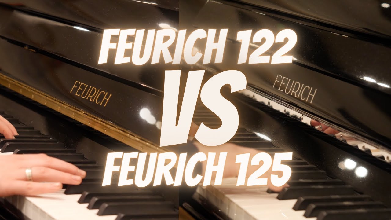 Feurich 122 VS. Feurich 125 | Upright Piano Comparison at Sherwood Phoenix