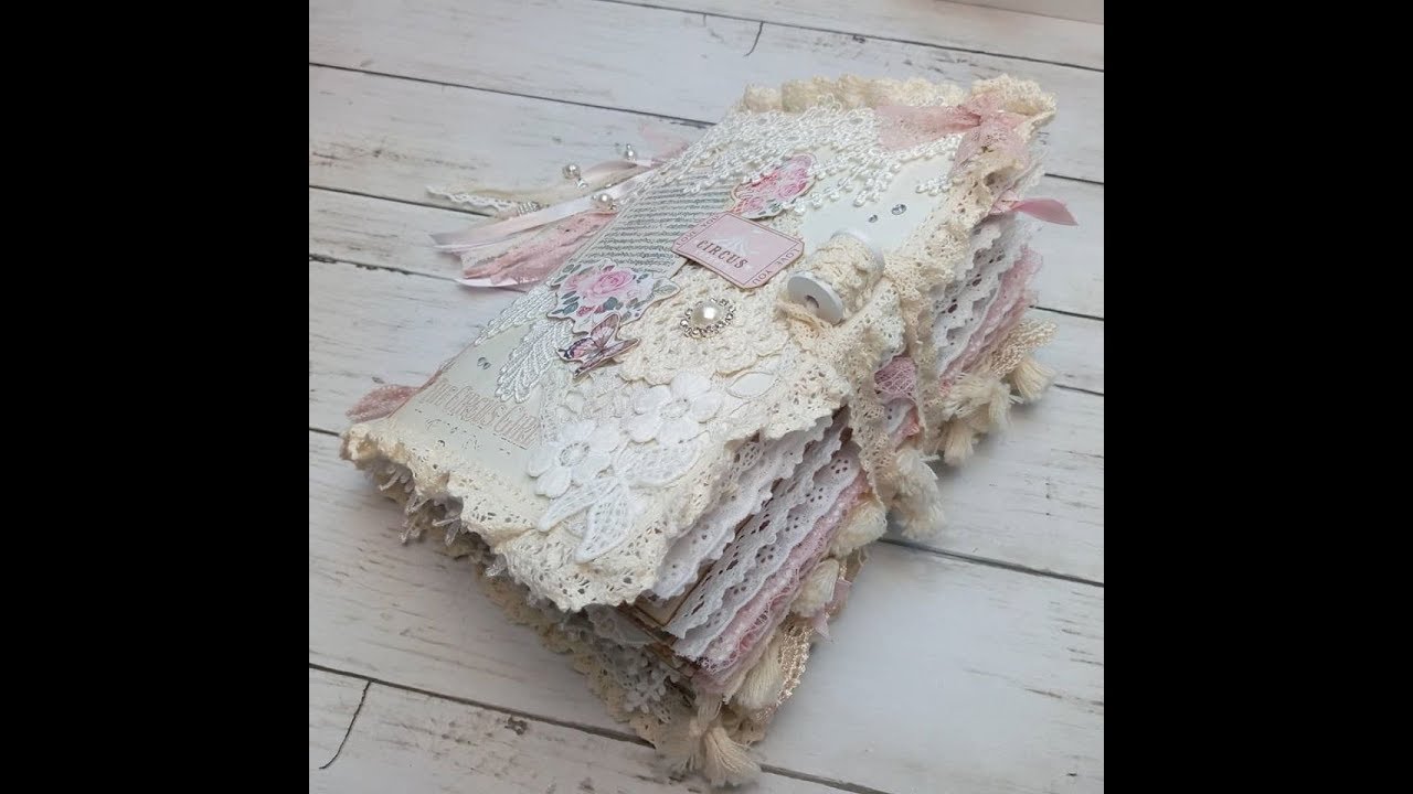 Présentation de mon tout 1er Junk Journal  