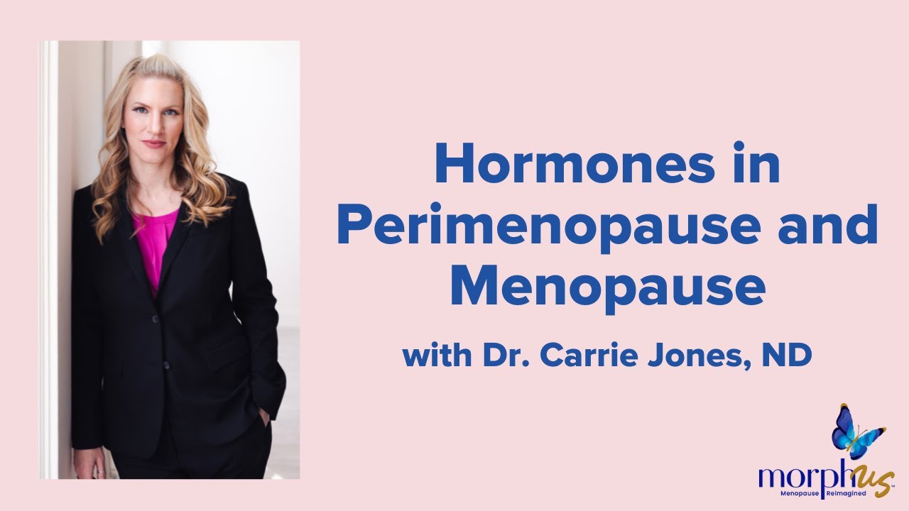 Hormone Changes in Perimenopause and Menopause with Dr. Carrie Jones, ND