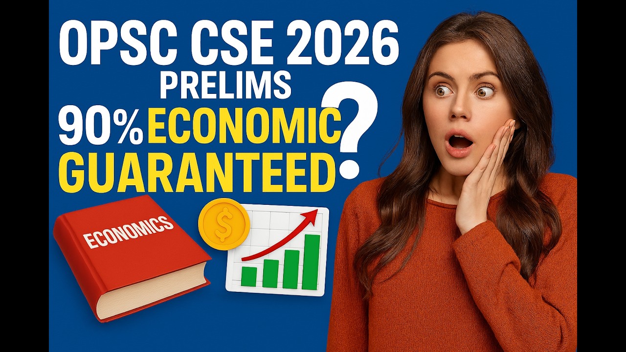 “OCS Prelims 2026: 90% Economics Sureshot Themes”