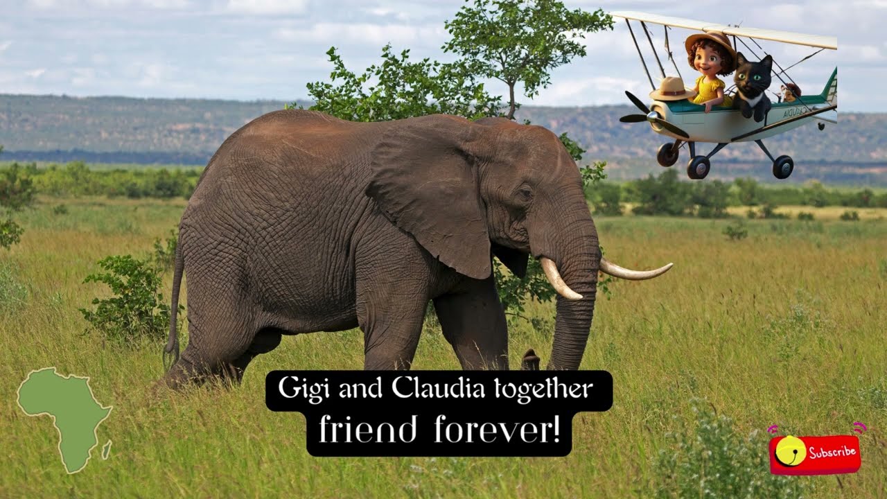 Gigi and Claudia, Journey to the Elephants’ Home. @joywithcolours