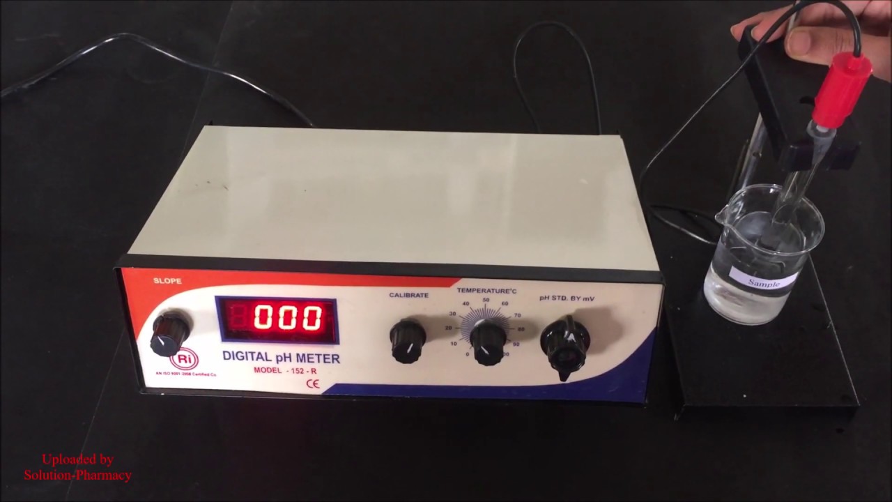 Working & Calibration of pH Meter | How to Determine pH by Digital pH Meter | Digital pH Meter