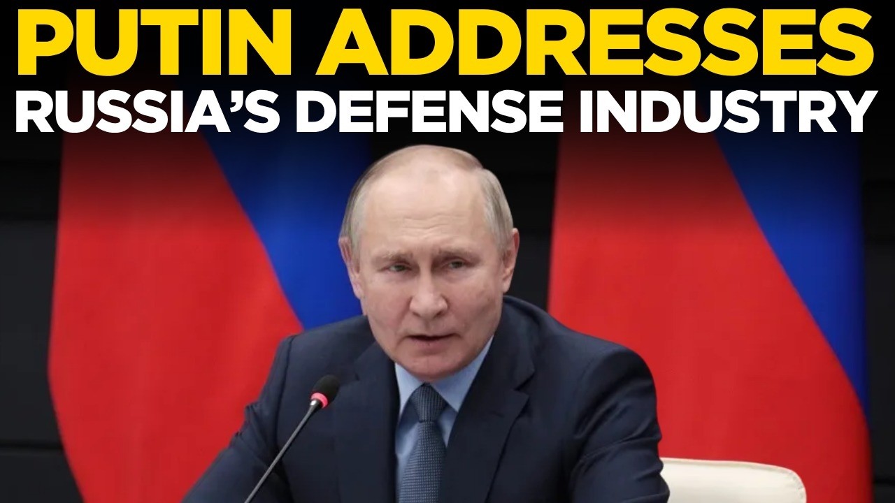PUTIN LIVE: Russian President Chairs Military Industrial Commission Meeting | Russia News LIVE