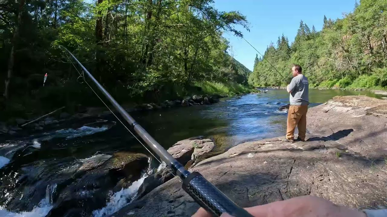 Summer Steelhead Grind Part 4 Found Some Trout!