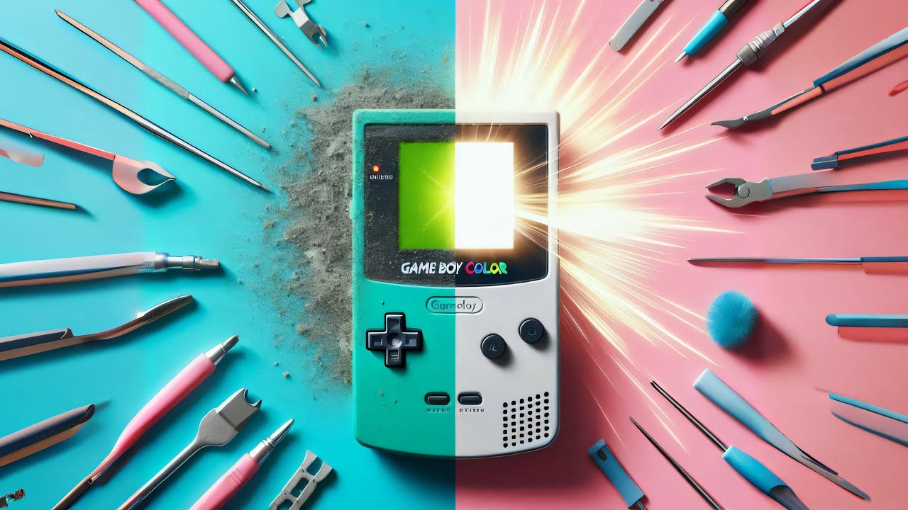 Un ÉCRAN OLED dans une GameBoy Color ? ✨
