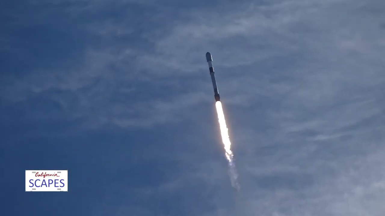 CALIFORNIASCAPES Vandenberg Launch, December 04, 2025