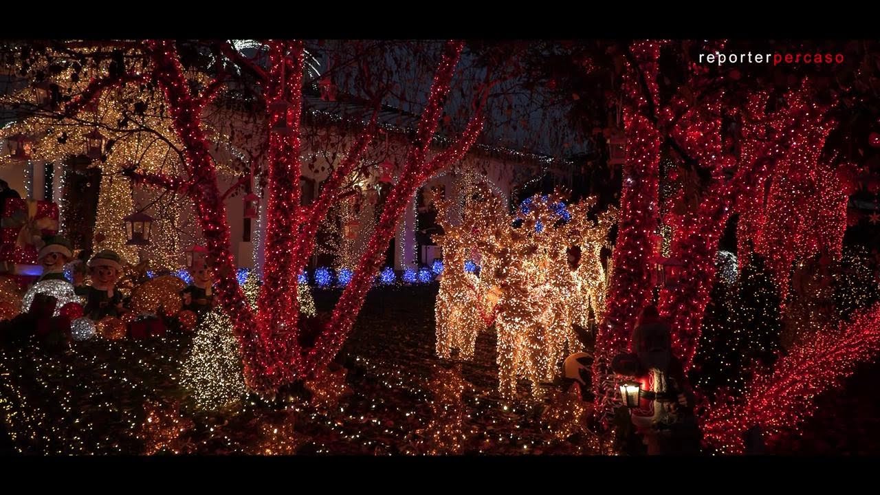 La Casa di Babbo Natale di Melegnano si riaccende con oltre 500mila luci