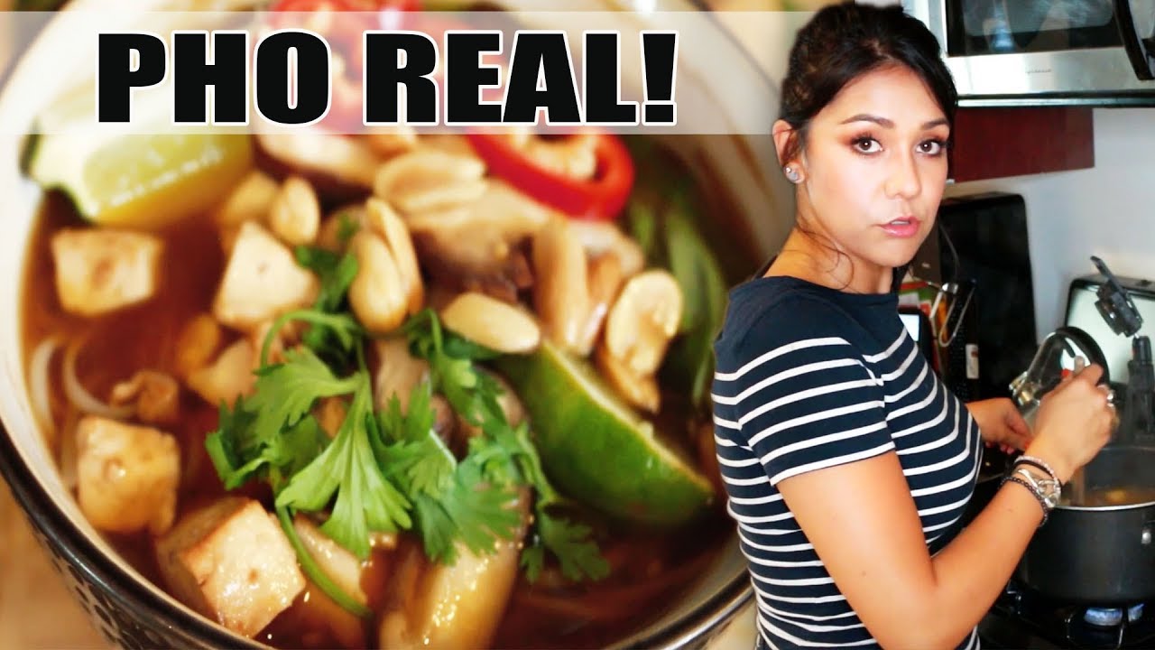 PHO' NOMENAL! - Vegetarian Pho 🍜  | Tasty Tuesday