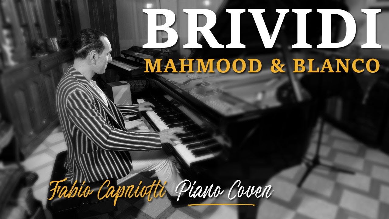 Brividi | Mahmood Blanco Piano Cover