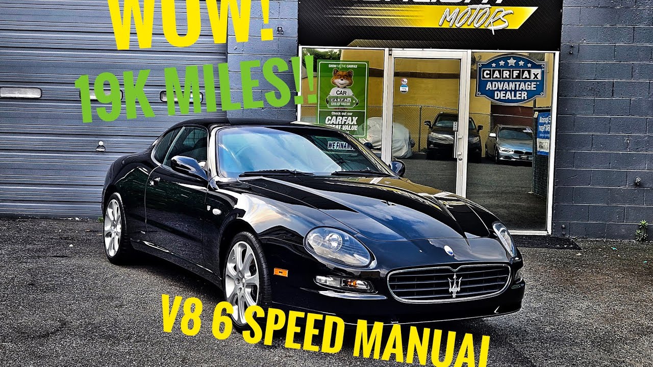 SOLD 2006 Maserati Coupe GT 6 Speed Manual 👌