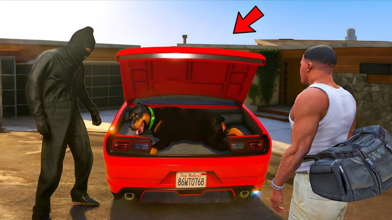 CHOP GOT KIDNAPPED BY A BILLIONAIRE IN GTA 5 