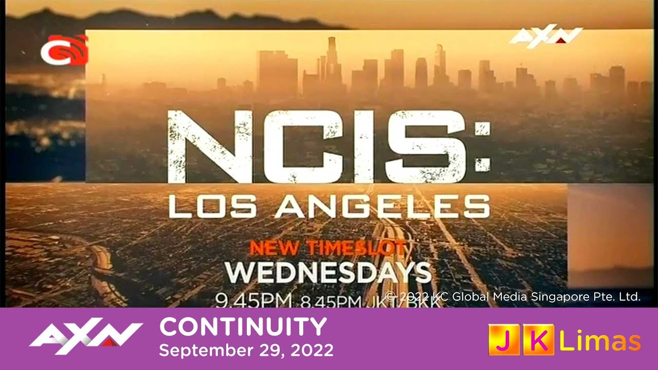 AXN Asia (Philippine feed) continuity | September 29, 2022