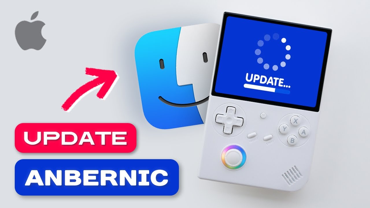 Как обновить прошивку на Anbernic RG40XXV с помощью MACOS: пошаговое руководство