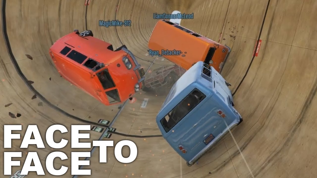 COMPLETE CHAOS IN DE FACE-TO-FACE RACE! (GTA V Online Races)