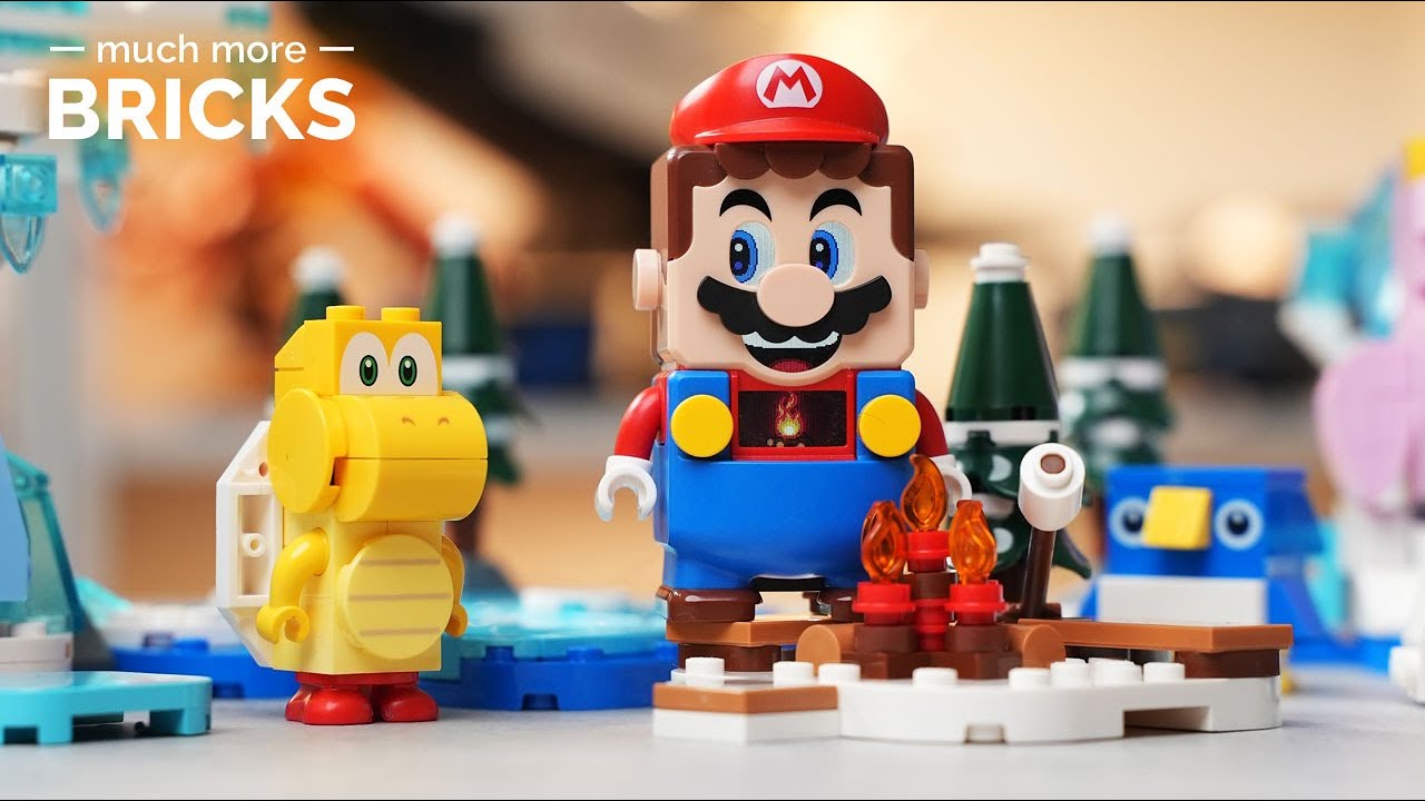 LEGO 71417 Super Mario Fliprus Snow Adventure Expansion Set - Speed Build