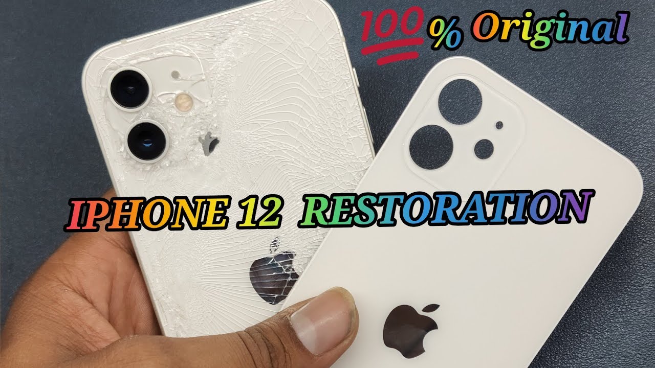 iPhone 12 back glass replacement | How to change iPhone 12 broken back glass | iPhone 12 broken ||