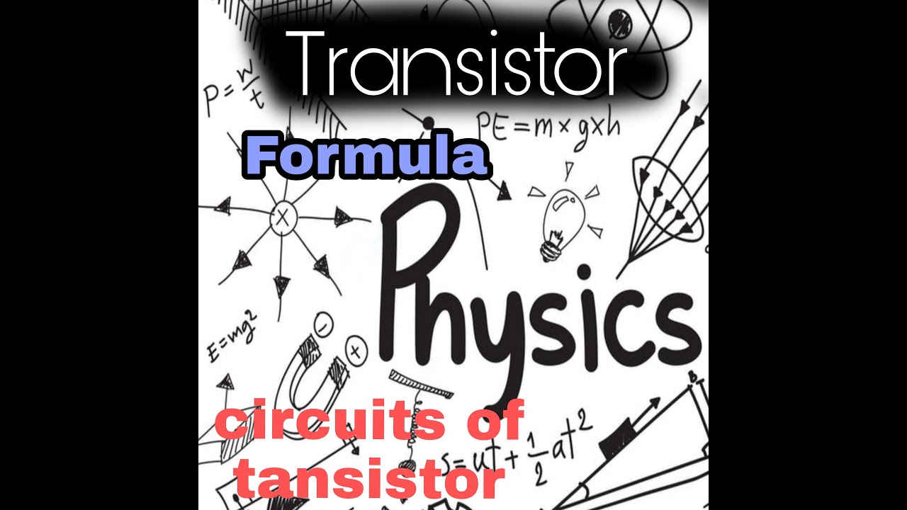 circuit of transistor #neet #ncert #physics | formula of transistor |