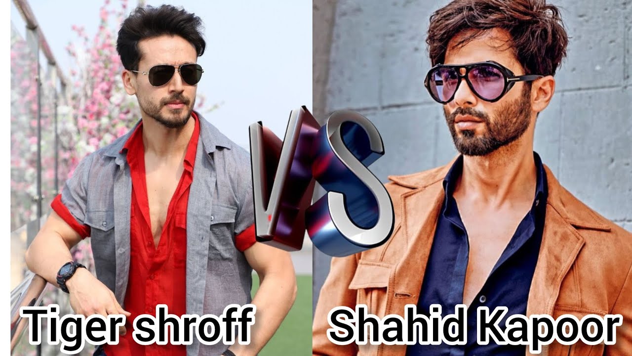 Tiger shroff 🤜🆚🤛 Shahid Kapoor Top 20 highest hits and flop movies comparison video 📷