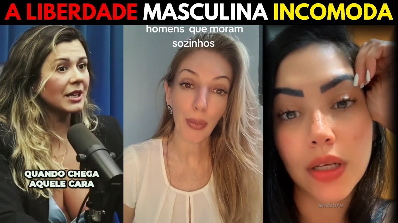 Mulheres incomodadas com homens solteiros que vivem sozinhos felizes em paz