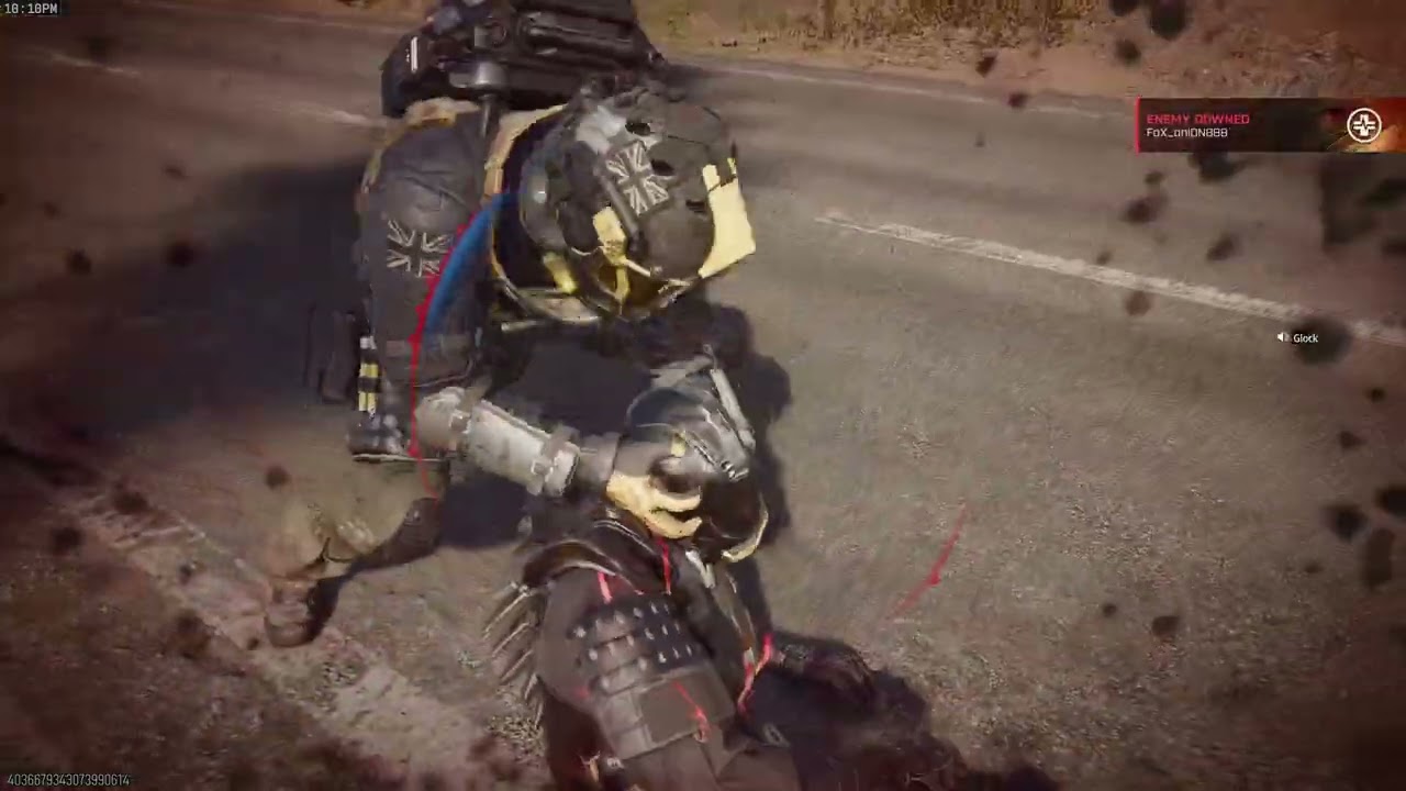 Tailwhip. 16 bullets in the clip. Full story.