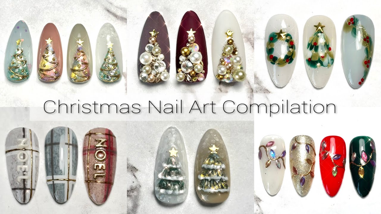 Nail Art Ideas | Christmas Nail Art Compilation 🎄
