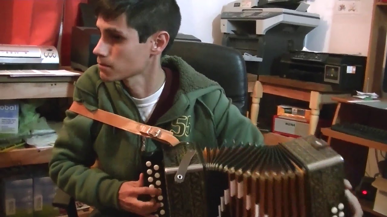 Acordeon Hohner 2 hileras y 8 bajos, chamame