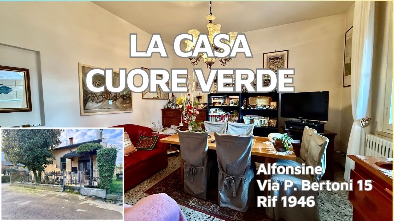Casa Singola Alfonsine: Tutto su un Piano con Giardino Privato 🌿