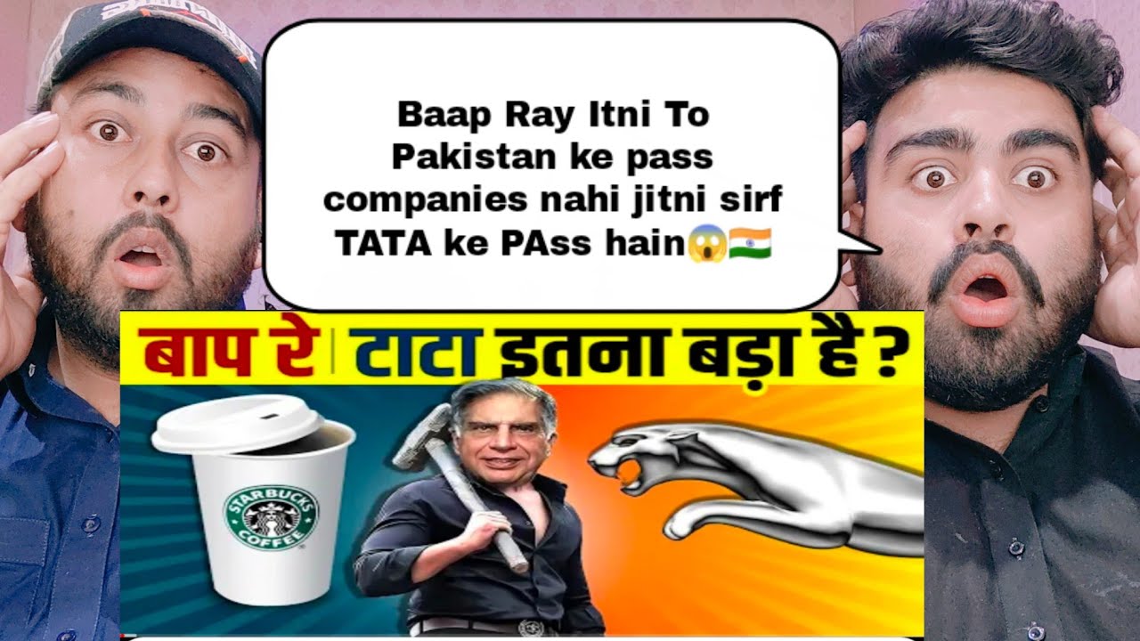 How Big Is TATA Group? 🔥 Companies Owned By Tata | Ratan Tata | Pakistani Real Reaction