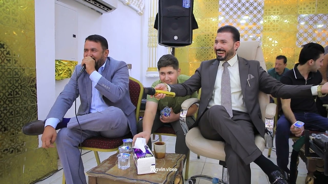 تحسين و علي  خدر فقير استران من حفلة (صباح & زينة) تصوير #رفين_فيديو هاتف 07507847611