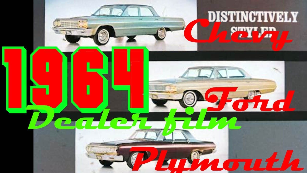Винтажный фильм: Обучение дилеров Chevrolet 1964 года против Ford и Plymouth