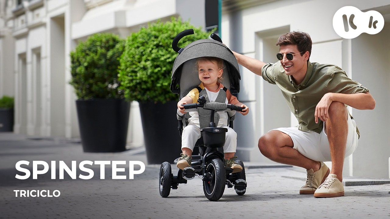 Triciclo SPINSTEP di Kinderkraft con seduta girevole