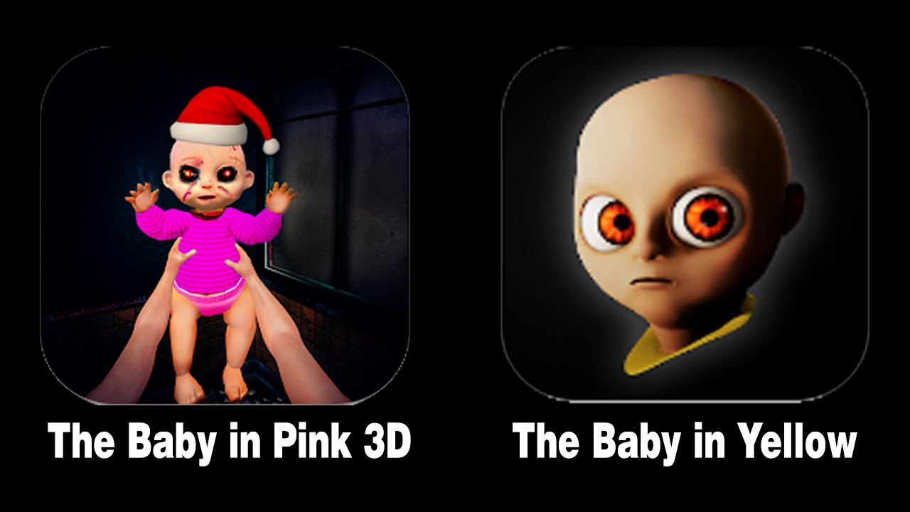 The Baby in Yellow vs Scary Pink Baby Horror Game 3D | WHICH IS BEST?