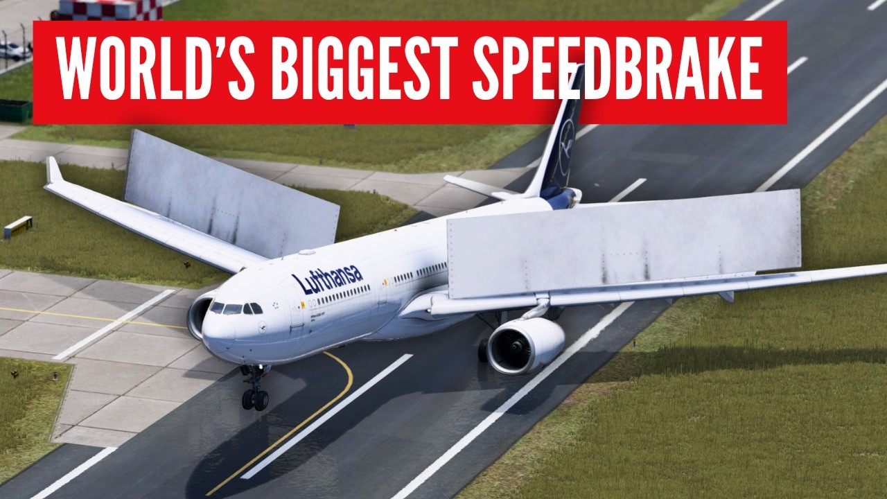 What Happens When YOU PUT HUGE SPOILERS On An A330