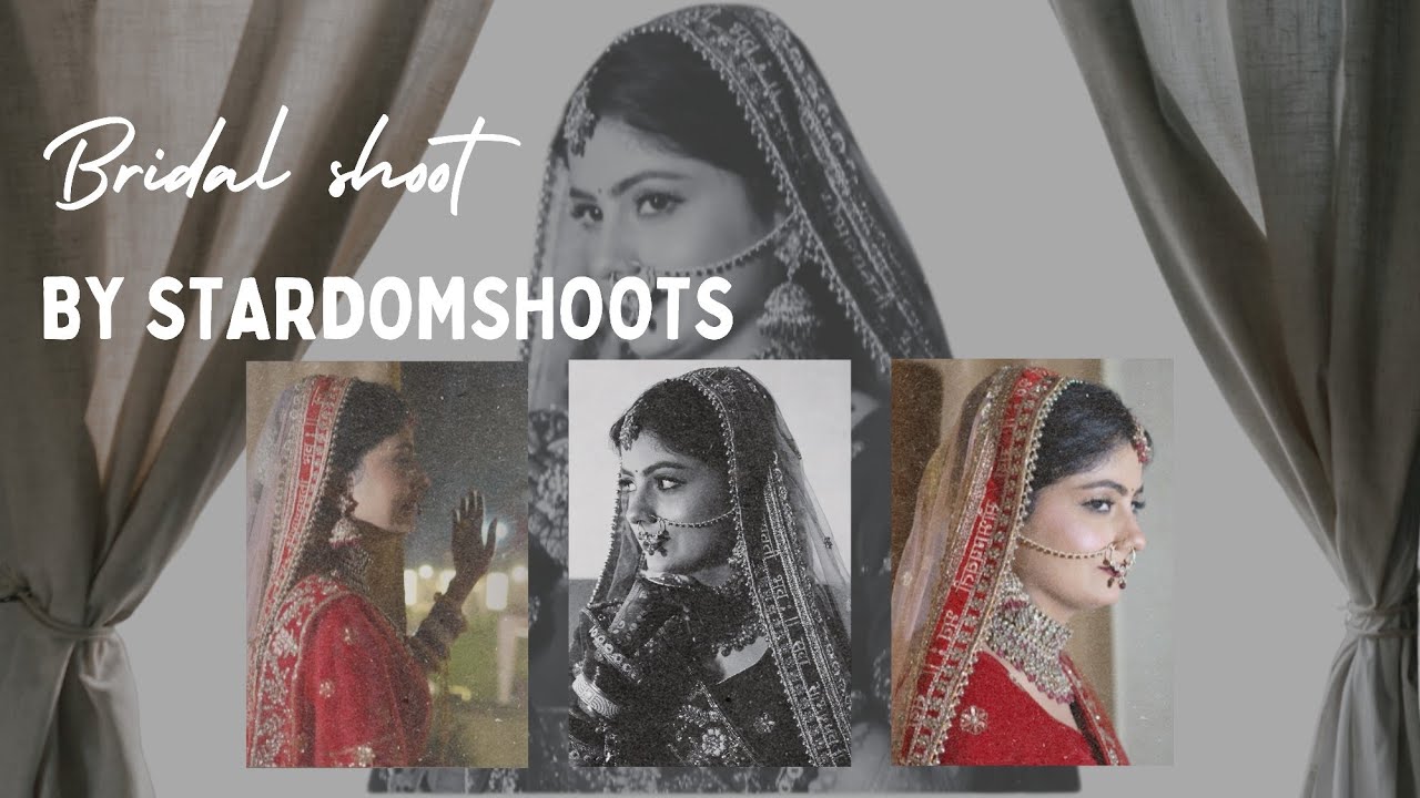 Bridal Shoot  | Stardom Shoots | Tripathi Family |