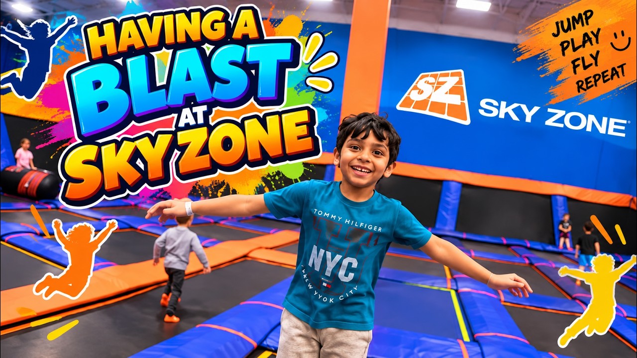 Jump, flip, and fly at Sky Zone Canada