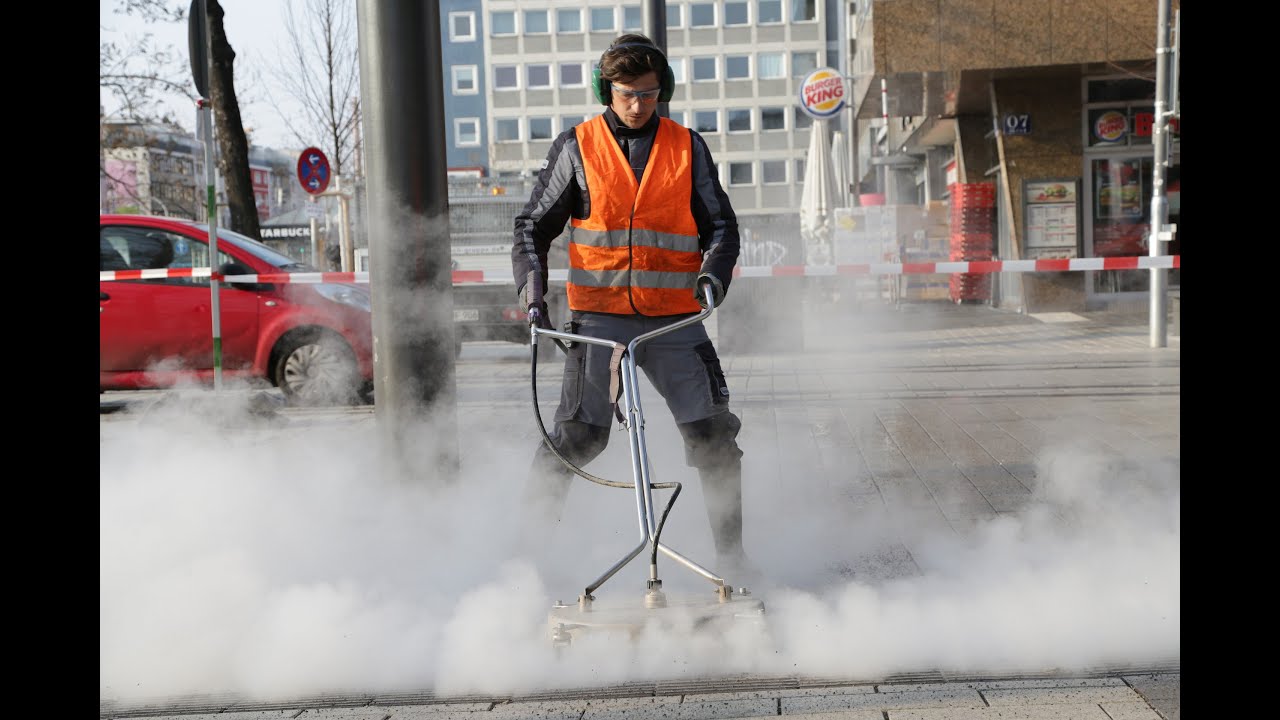 Die Rinn Steinpflege - Pflaster und Platten professionell reinigen