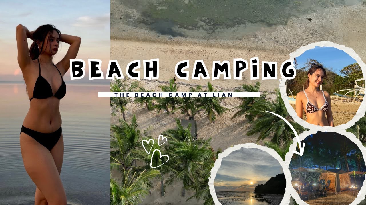 Ultimate Beach Camping Lian: Fresh Buko & Huge Grilled Fish!