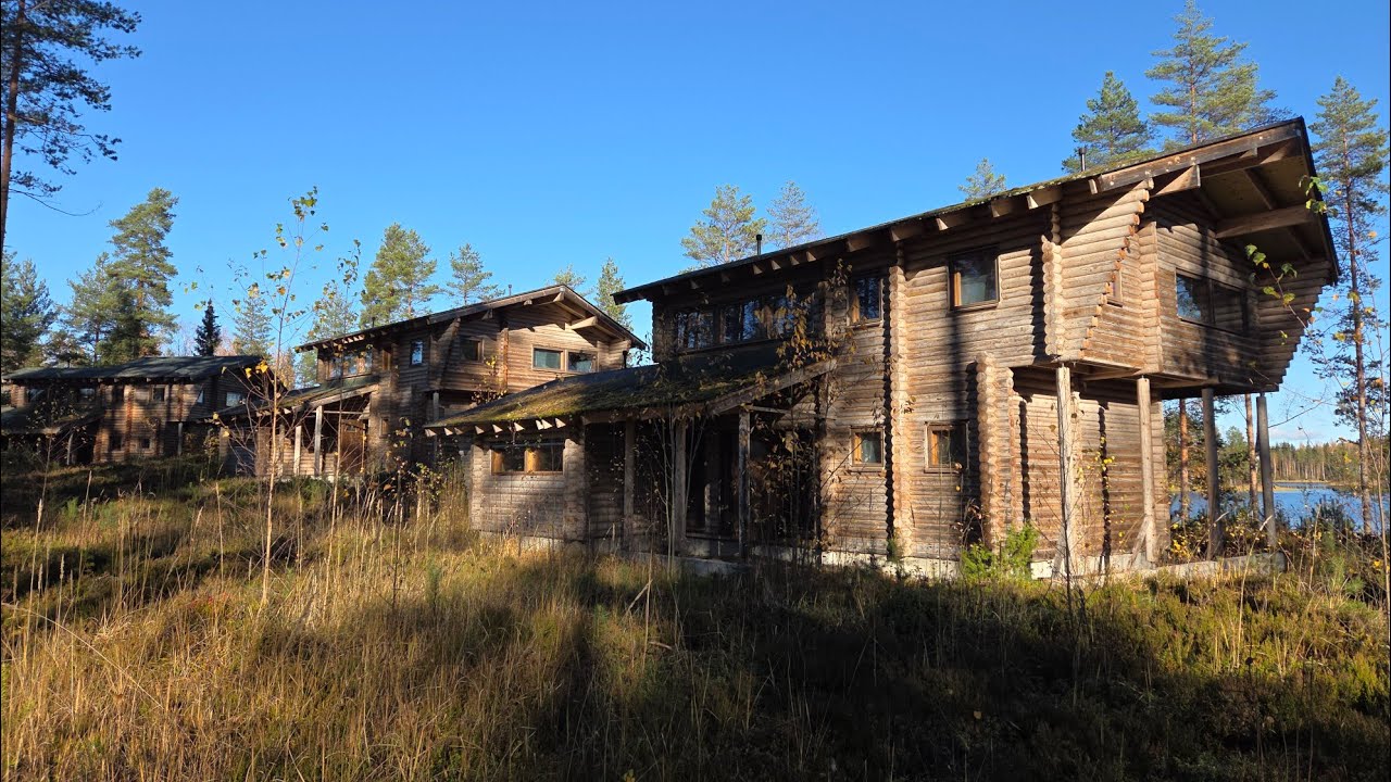 Venäläisten hylätty huvilakylä-Abandoned Russian villa village 2025