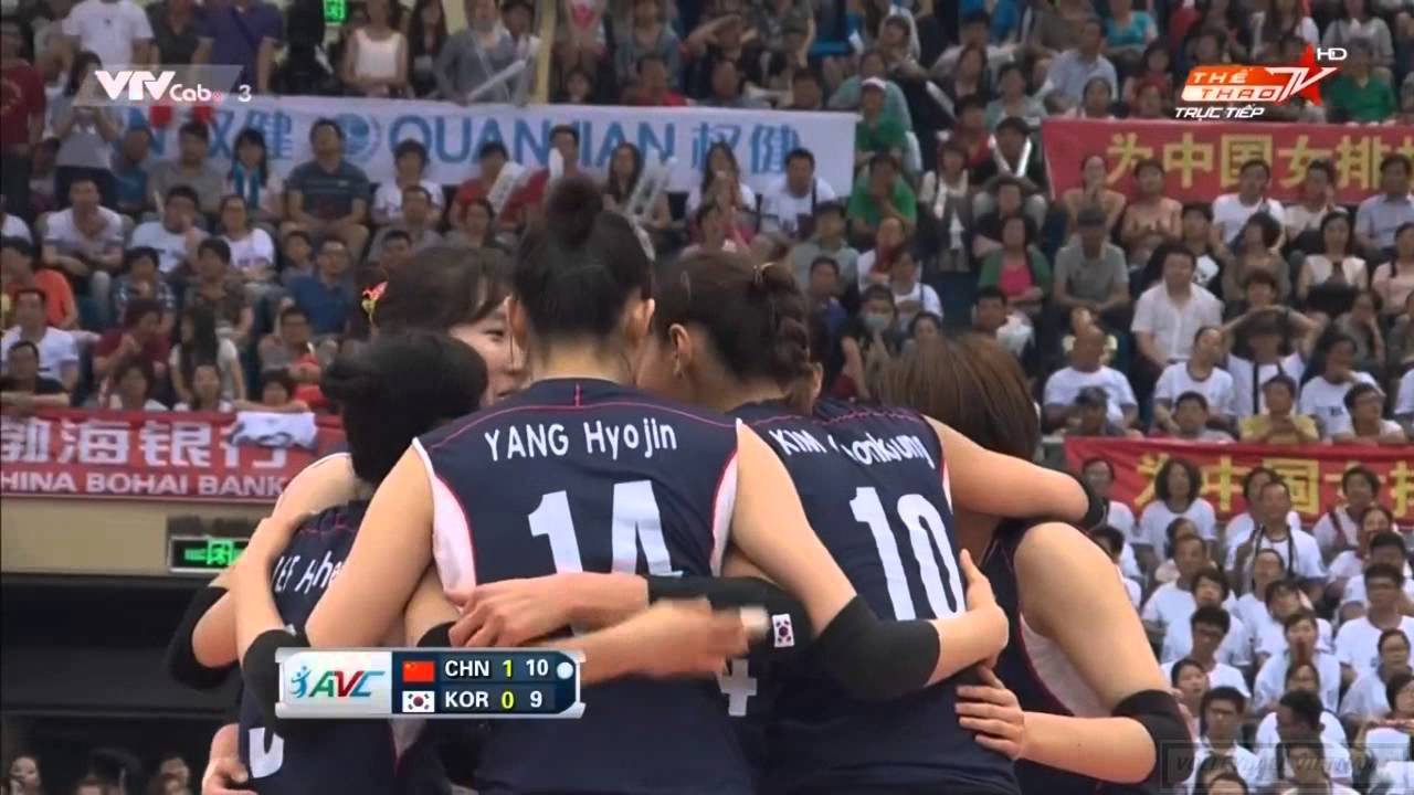 [HD]FINAL CHAMPIONSHIP:CHINA VS SOUTH KOREA:ASIAN WOMEN VOLLEYBALL CHAMPIONSHIP 2015