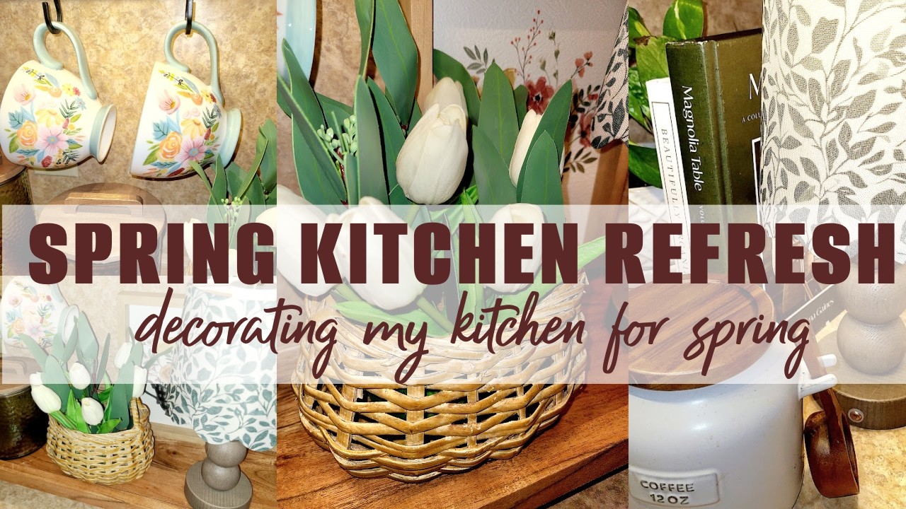 🌷🌷Decorate With Me for Spring 2026  | Spring Kitchen Refresh | Spring Home Decor | Robin Lane Lowe